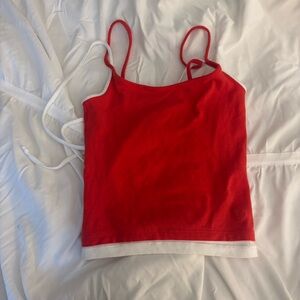 Red Women's Camisole Top
